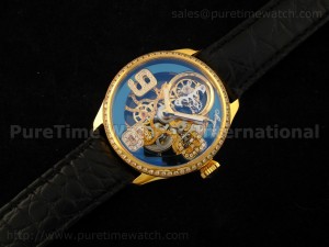 Grande Complication Skeleton Tourbillon RG Diamond Bezel